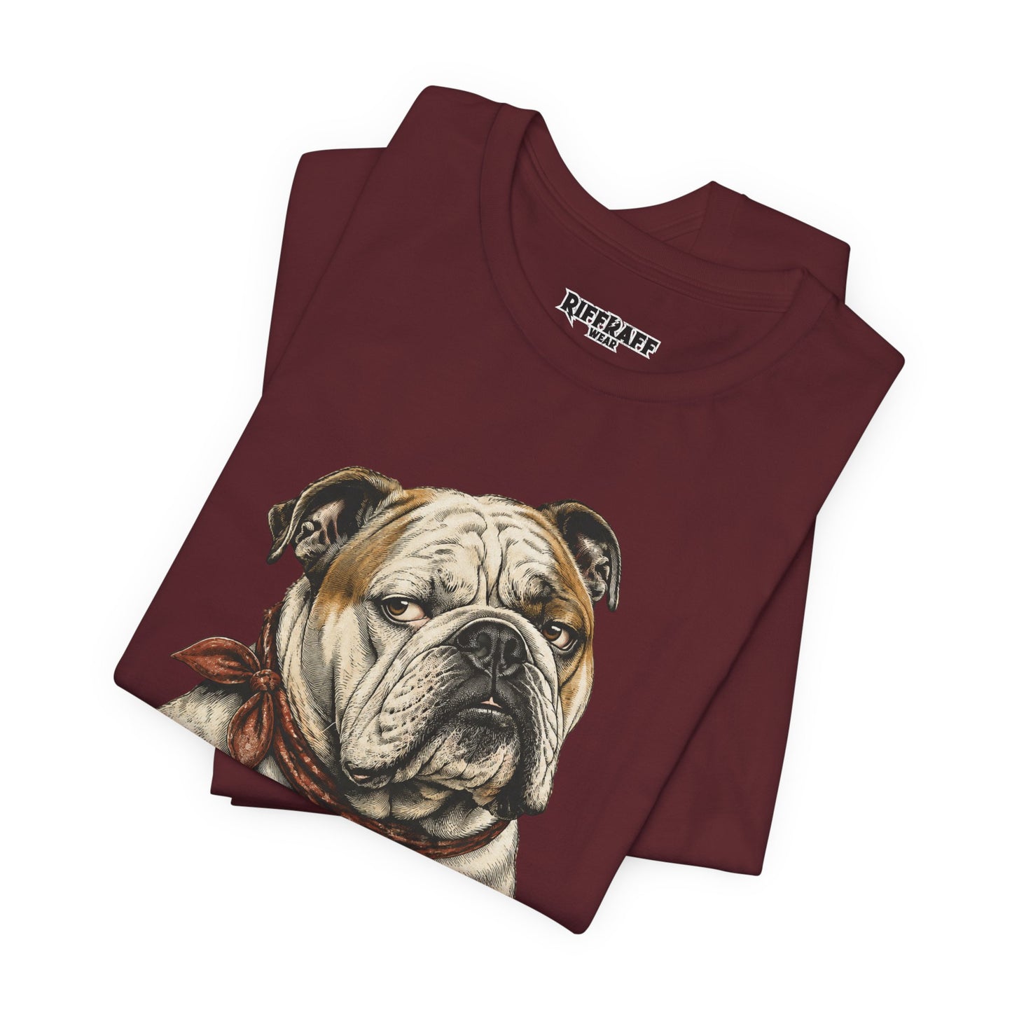 Bruh Bulldog T-Shirt Vintage English Bulldog Graphic Tee