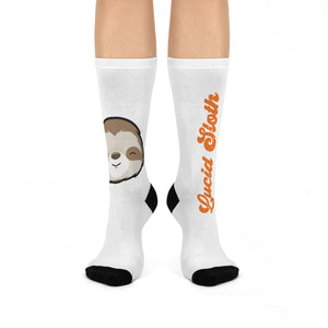 Lucid Sloth Cushioned Crew Socks