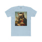 Funny Pet Portrait Unisex Cotton Crew Tee - Cat & Dog Art Tee - Riff Raff Wear