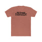 Humorous Unisex Cotton Crew Tee - 'Old Enough To Know Better. & Still Doing It.' Riff Raff Wear