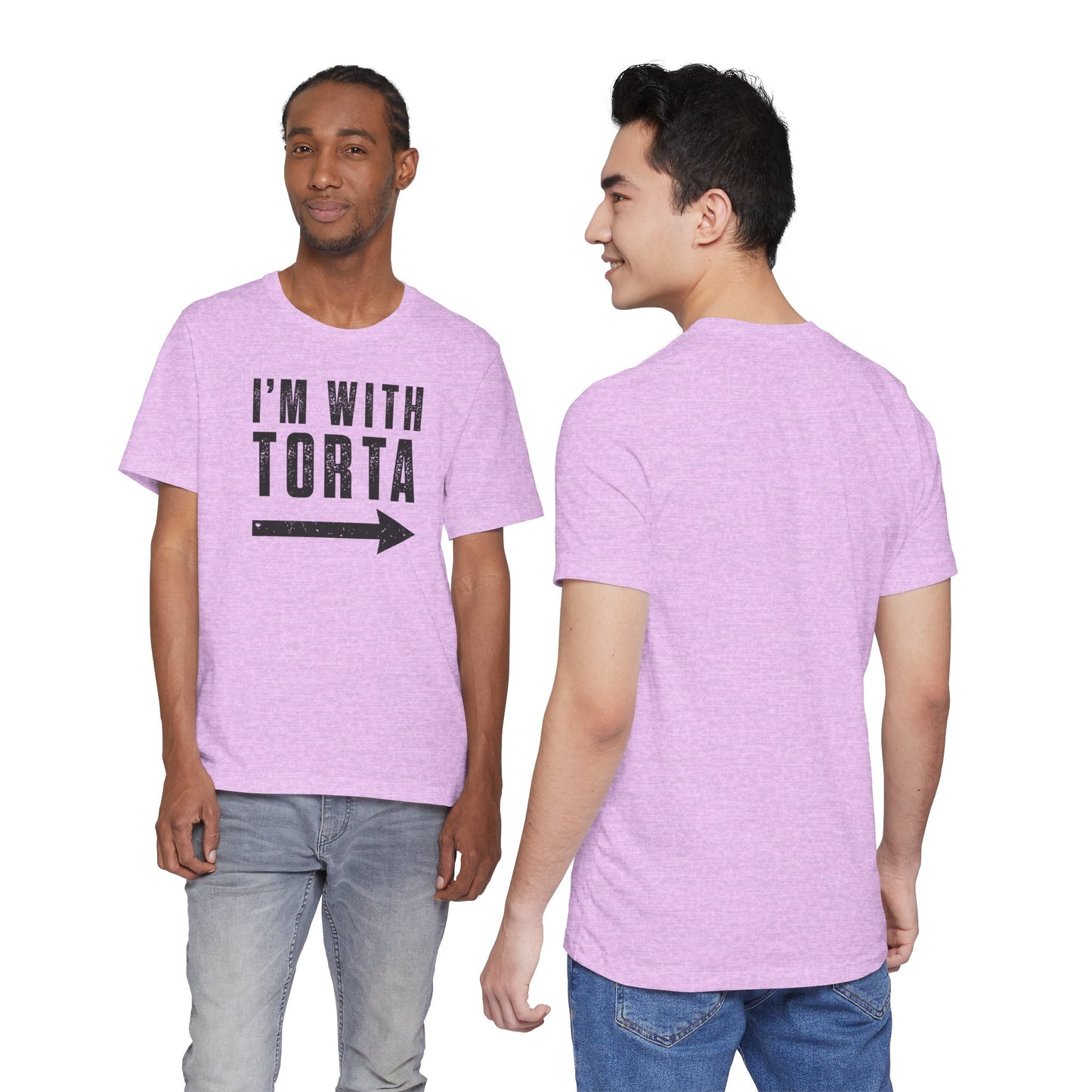 I’m With Torta Arrow Tee - Funny Family/Partner Mexican Food Shirt - Riff Rsff Wear