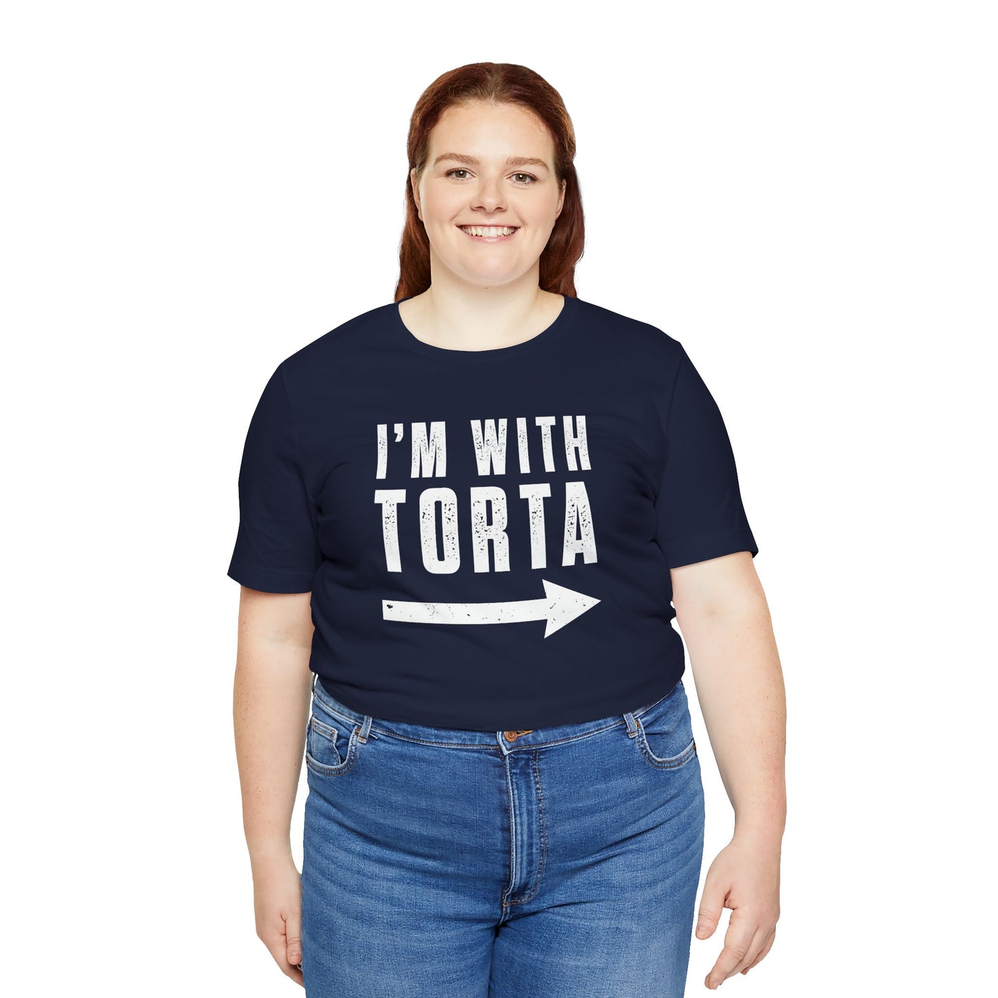 I’m With Torta Arrow Tee - Funny Family/Partner Mexican Food Shirt - Riff Rsff Wear