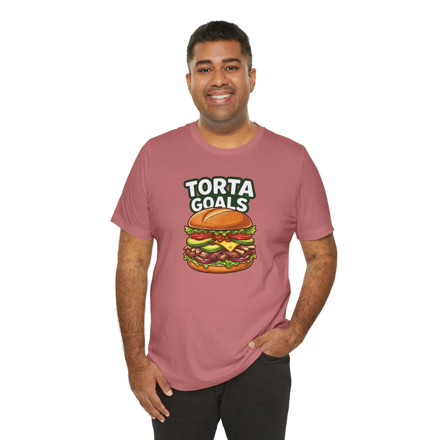 T-Shirt - "Torta Goals" Burger Graphic Tee - Riff Raff Wear