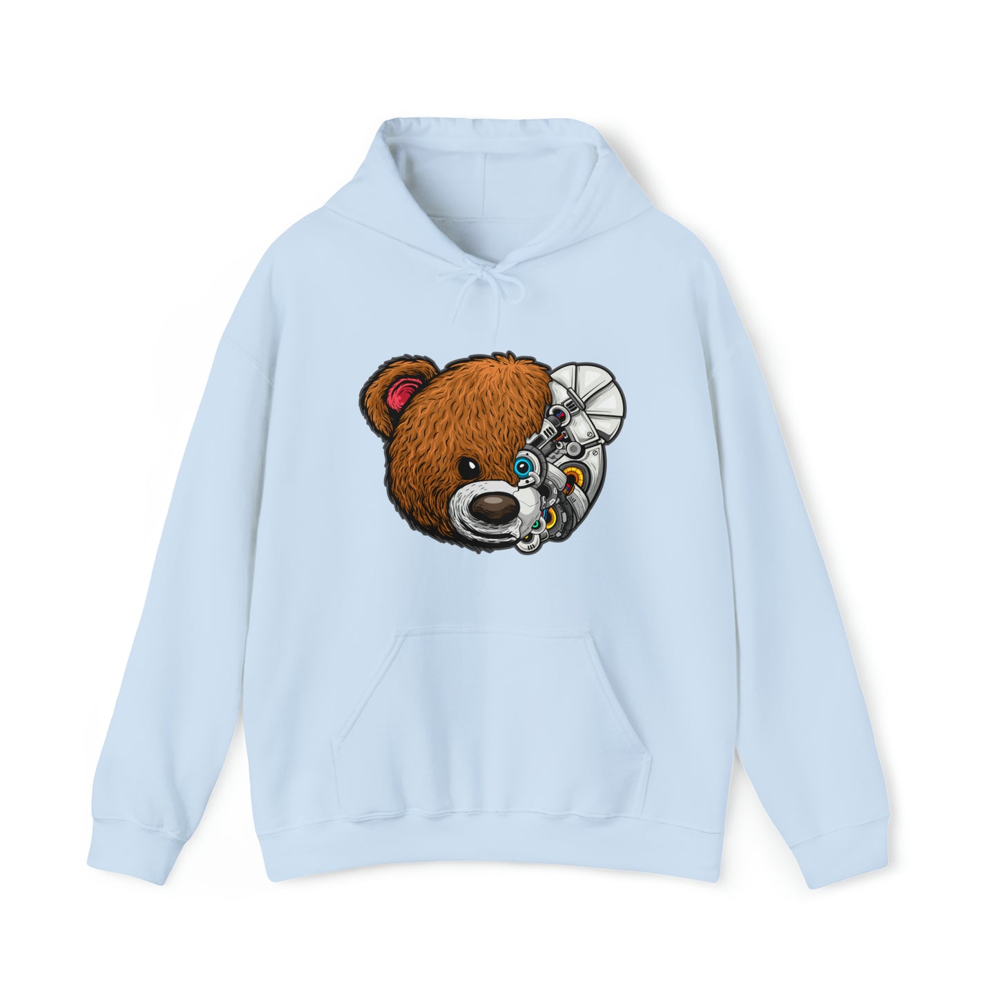 Riff Raff Wear Cyborg Bear Unisex Heavy Blend™ Hooded Sweatshirt