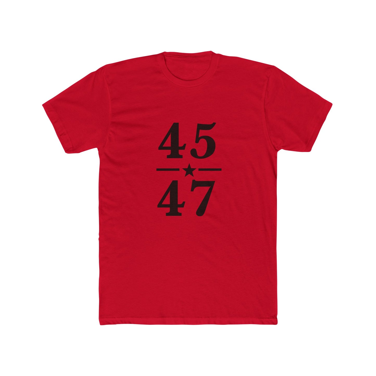 Riff Raff Wear  45 - 47  Trump 1 Unisex Cotton Crew Tee