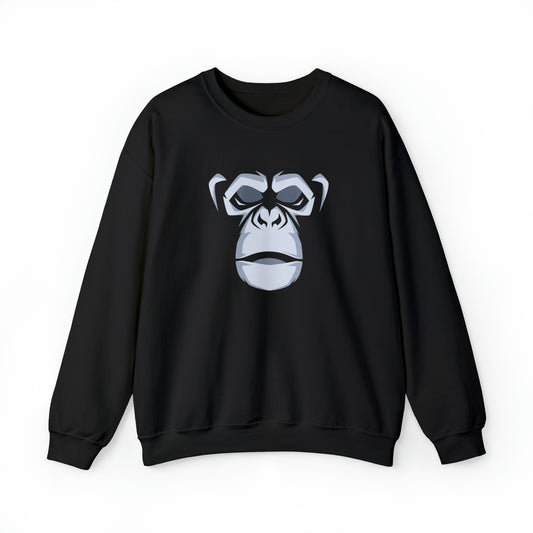 Riff Raff Wear Gorilla Face Unisex Heavy Blend™ Crewneck Sweatshirt