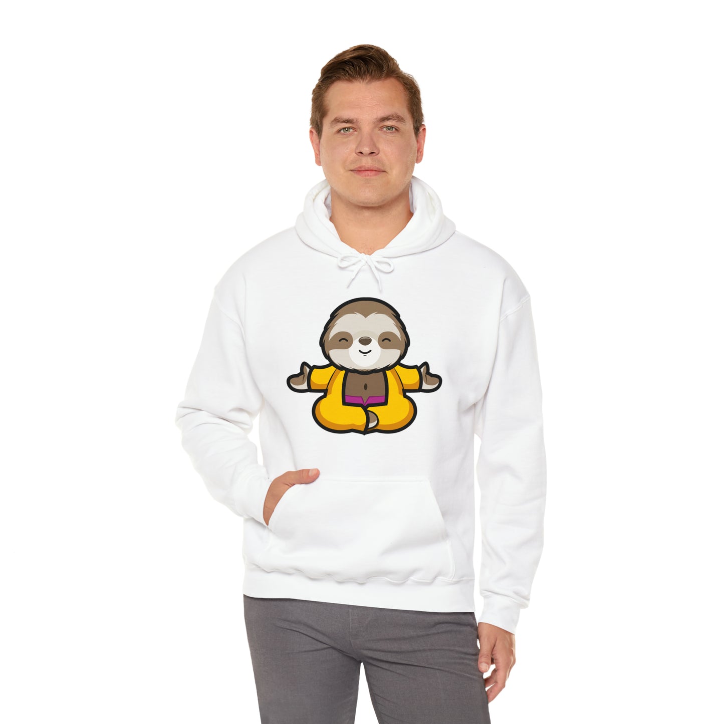 Lucid Sloth Unisex Heavy Blend™ Hooded Sweatshirt