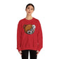 Riff Raff Wear Cyborg Bear Unisex Heavy Blend™ Crewneck Sweatshirt