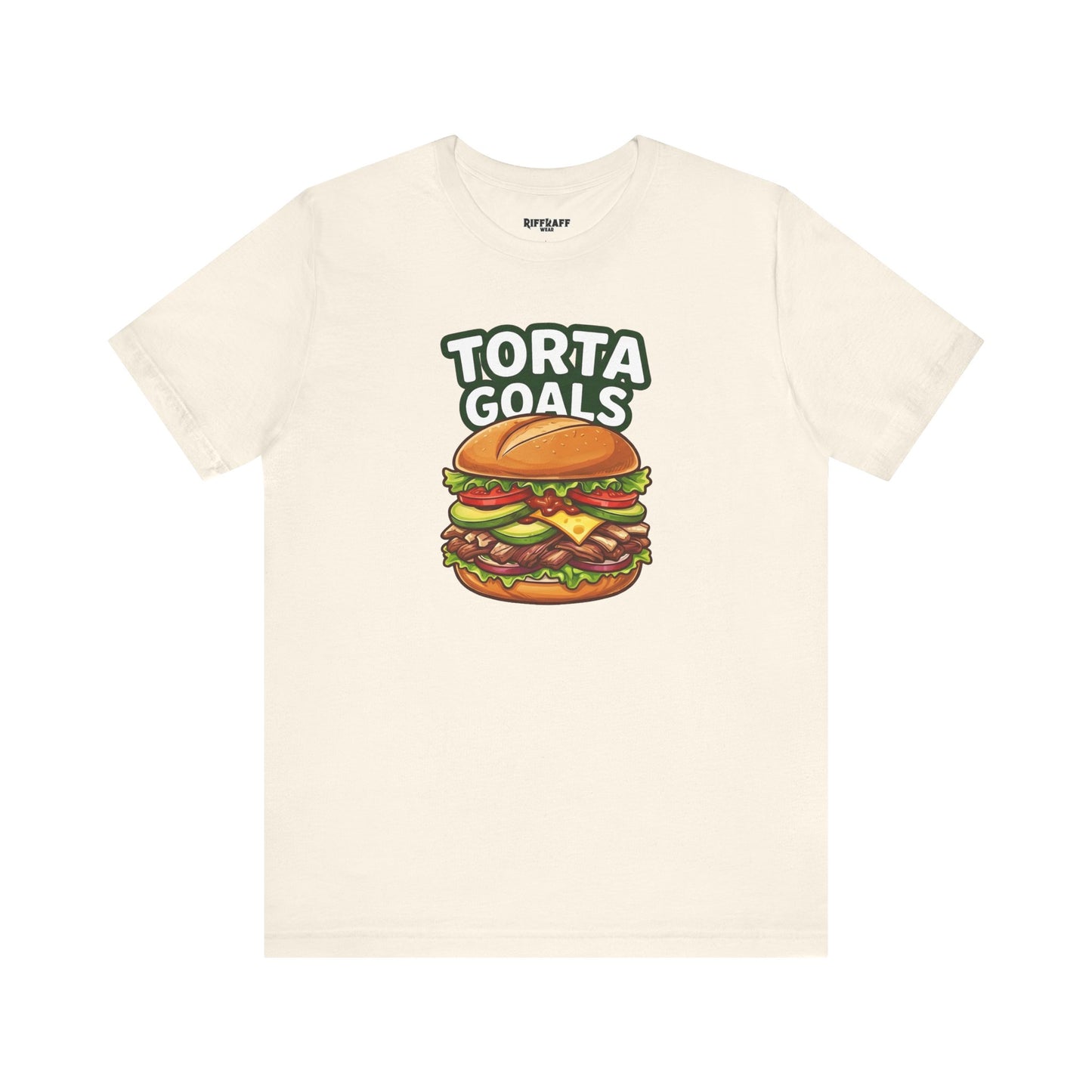 T-Shirt - "Torta Goals" Burger Graphic Tee - Riff Raff Wear