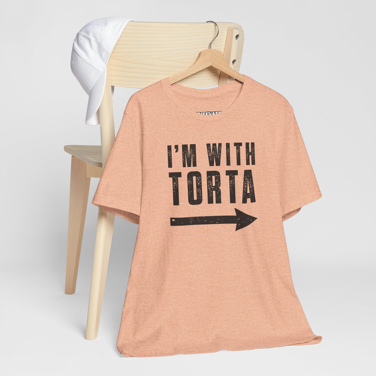 I’m With Torta Arrow Tee - Funny Family/Partner Mexican Food Shirt - Riff Rsff Wear