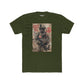 Unisex Cotton Crew Tee - Make Peace Not War Political Art - Riff Raff Wear