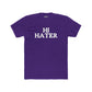 Unisex Cotton Crew Tee - "Hi Hater, Bye Hater" Graphic Shirt - Riff Raff Wear