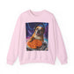 Pizza Party Bulldog Crewneck Sweatshirt - Fun & Cozy Unisex Gift - Riff Raff Wear