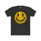 Retro Smiley Face Unisex Cotton Crew Tee - Joyful Vibe T-Shirt - Riff Raff Wear
