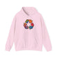 Eco-Friendly Unisex Hoodie with Colorful Recycle Design - Riff Raff Wear