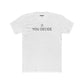 Unisex Cotton Crew Tee - "You Decide" Minimalist Tee for Everyday Style - Riff Raff Wear