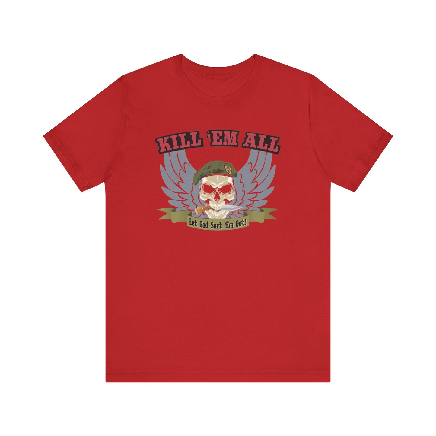 Riff Raff Wear Kill Em All Unisex Jersey Short Sleeve Tee