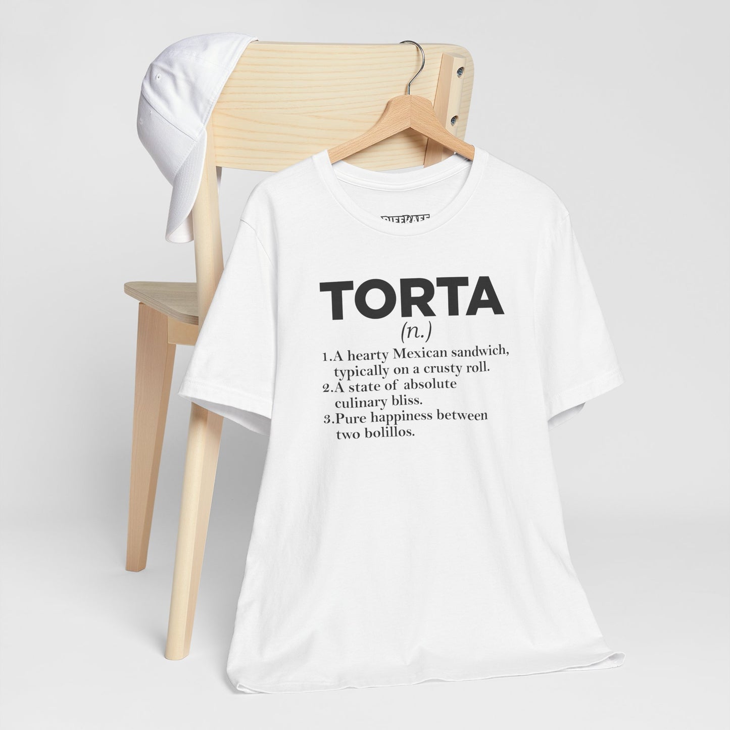 Tee - "TORTA" Definition Shirt (Mexican Sandwich Lover Tee) - Riff Raff Wear