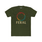 Feral Unisex Cotton Crew Tee – Nature-Inspired Graphic T-Shirt - Riff Raff Wear