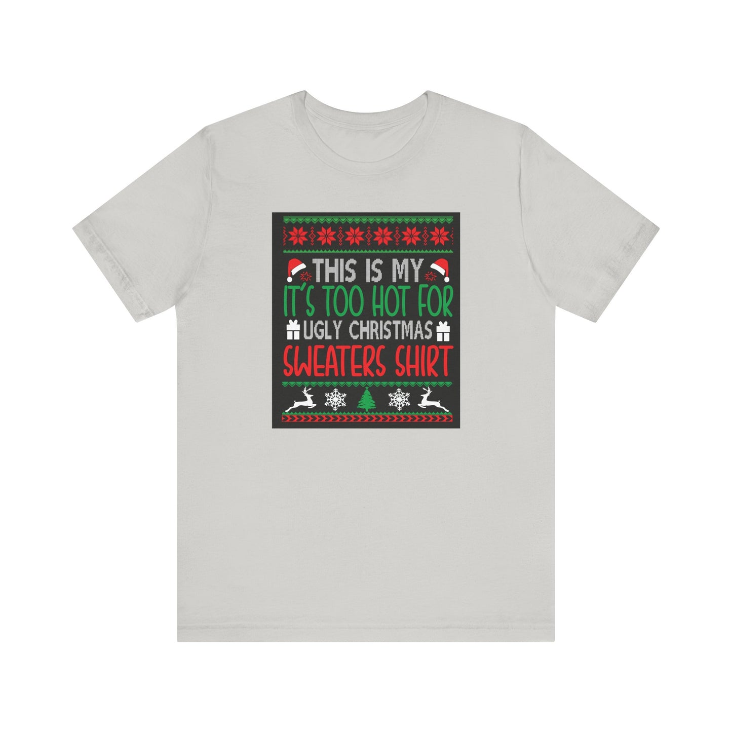 Riff Raff Wear Ugly Christmas Shirt Unisex Jersey Short Sleeve Tee