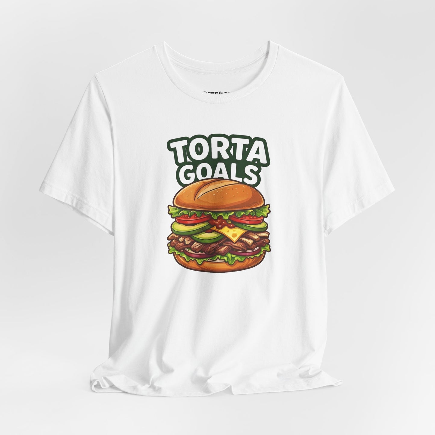 T-Shirt - "Torta Goals" Burger Graphic Tee - Riff Raff Wear
