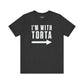 I’m With Torta Arrow Tee - Funny Family/Partner Mexican Food Shirt - Riff Rsff Wear