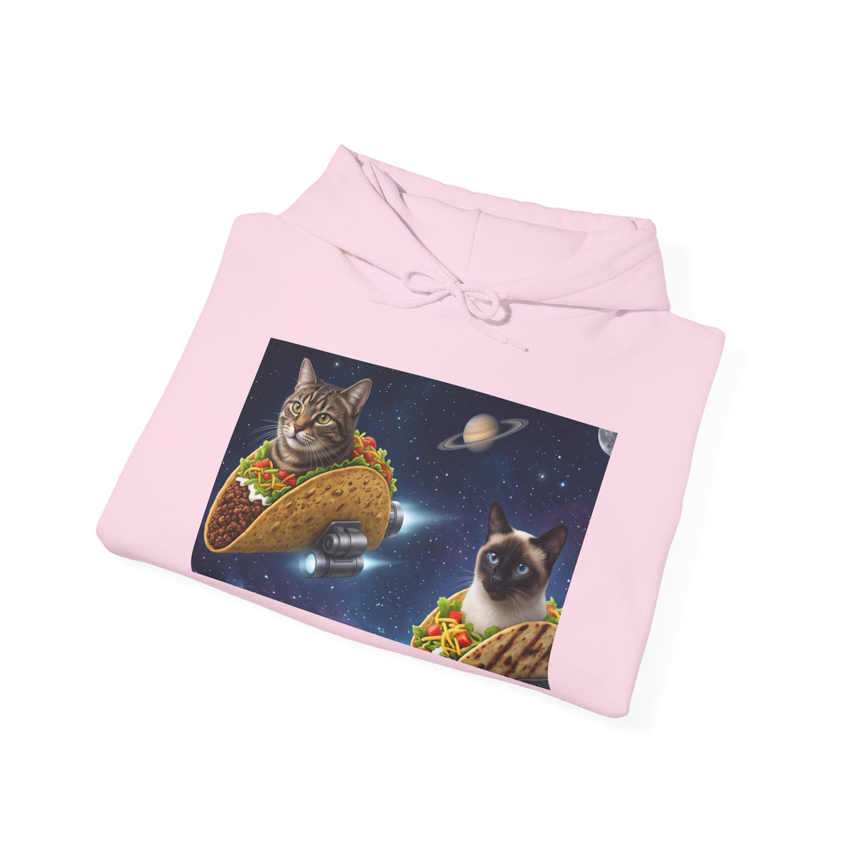 Cat Taco Space Hoodie