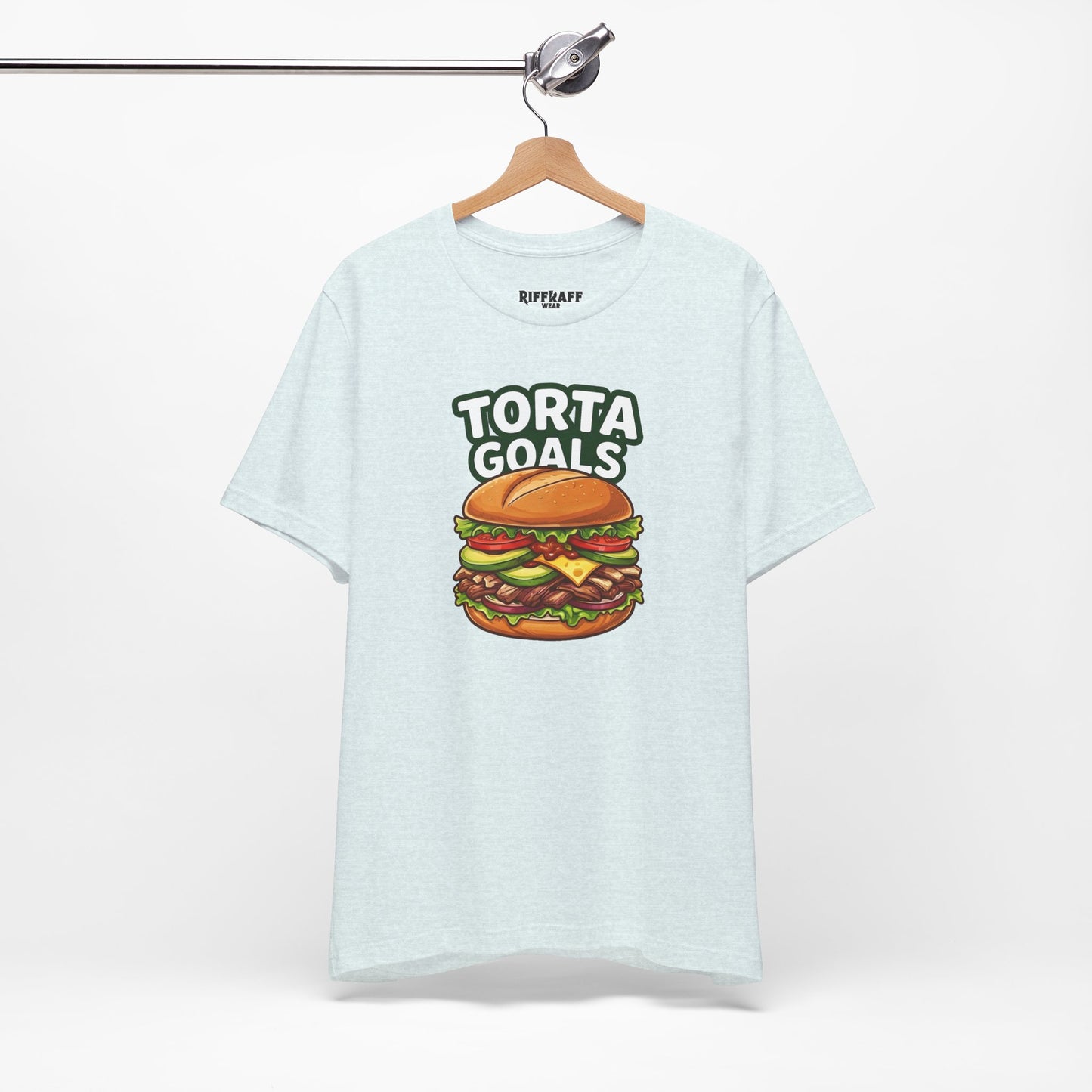 T-Shirt - "Torta Goals" Burger Graphic Tee - Riff Raff Wear
