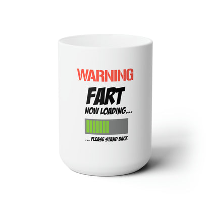 Dad Funny Fart Loading Ceramic Mug 15oz