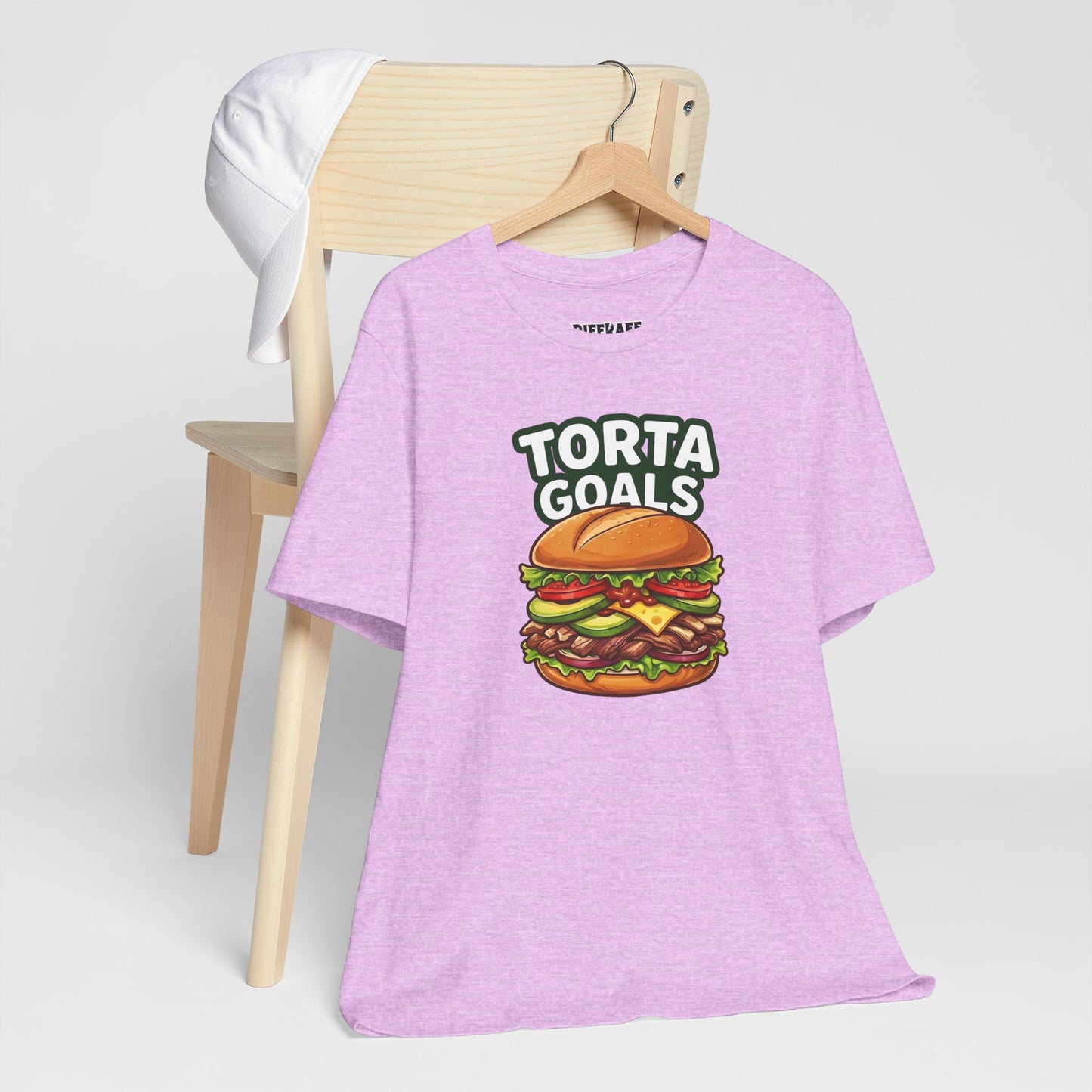 T-Shirt - "Torta Goals" Burger Graphic Tee - Riff Raff Wear