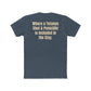 Rusty Anchor Unisex Cotton Crew Tee - Fun Nautical Humor Tee for Beach Lovers - Riff Raff Underground
