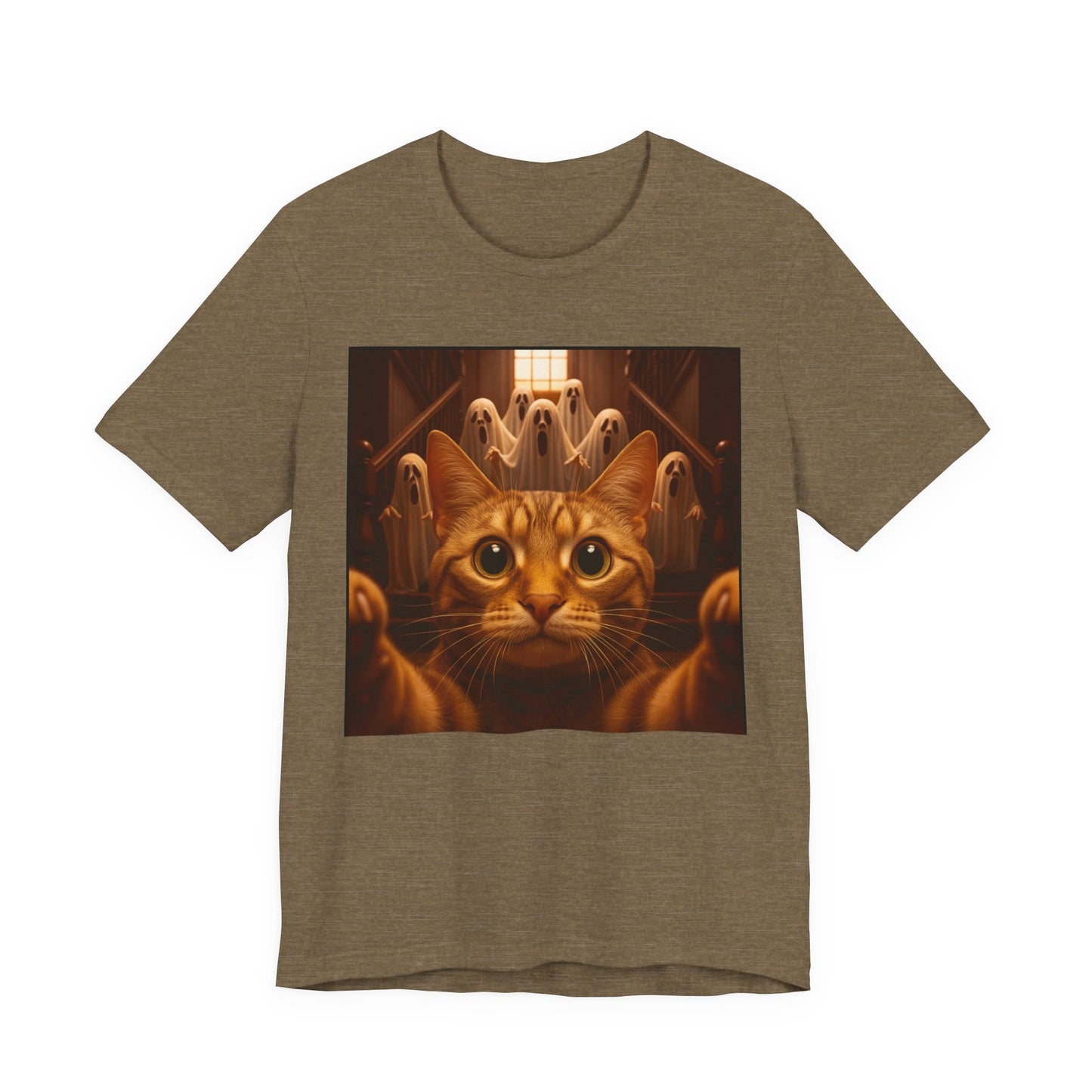Cat Ghosts Tee Halloween Ready! - Riff Raff Wear