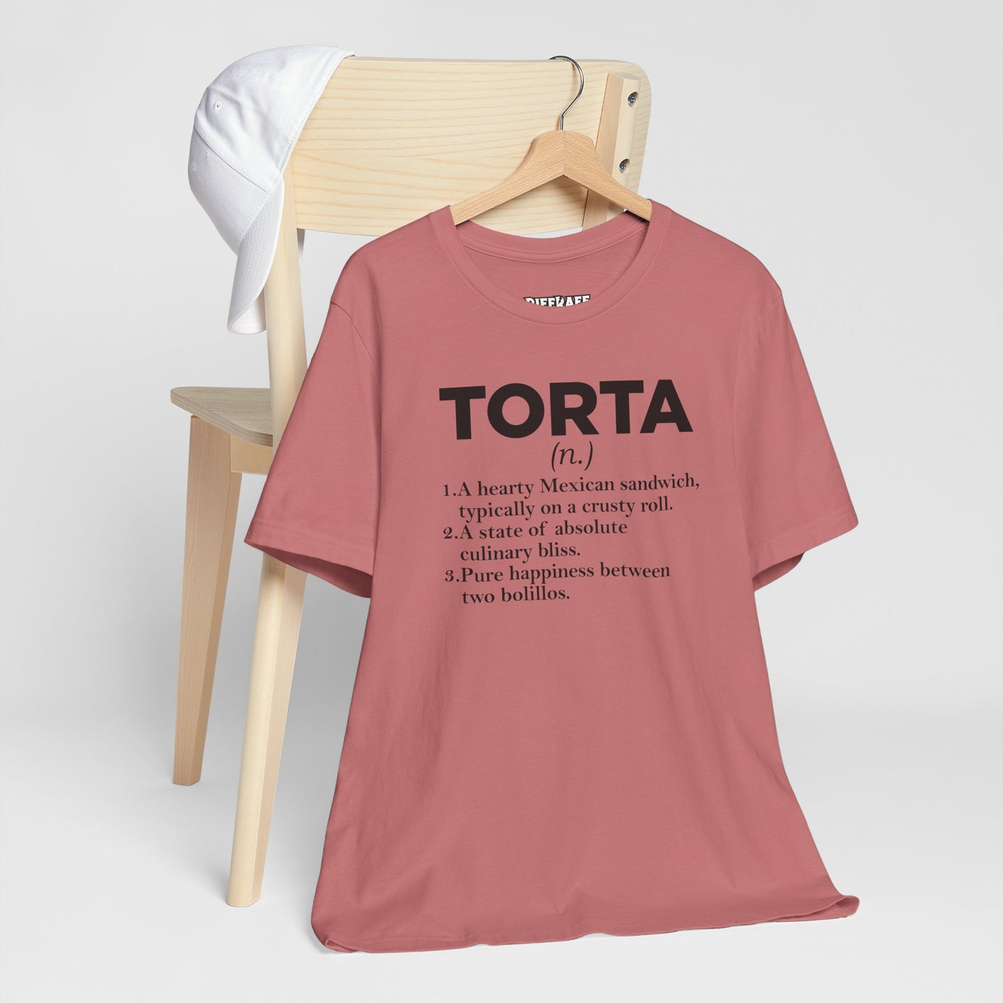 Tee - "TORTA" Definition Shirt (Mexican Sandwich Lover Tee) - Riff Raff Wear