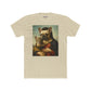 Funny Pet Portrait Unisex Cotton Crew Tee - Cat & Dog Art Tee - Riff Raff Wear