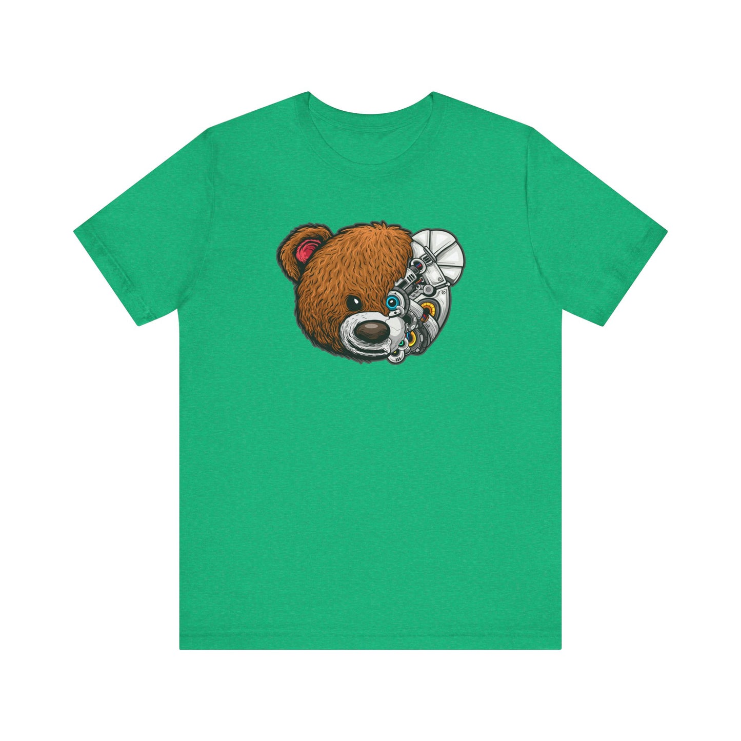 Riff Raff Wear Cyborg Bear Unisex Jersey Short Sleeve Tee