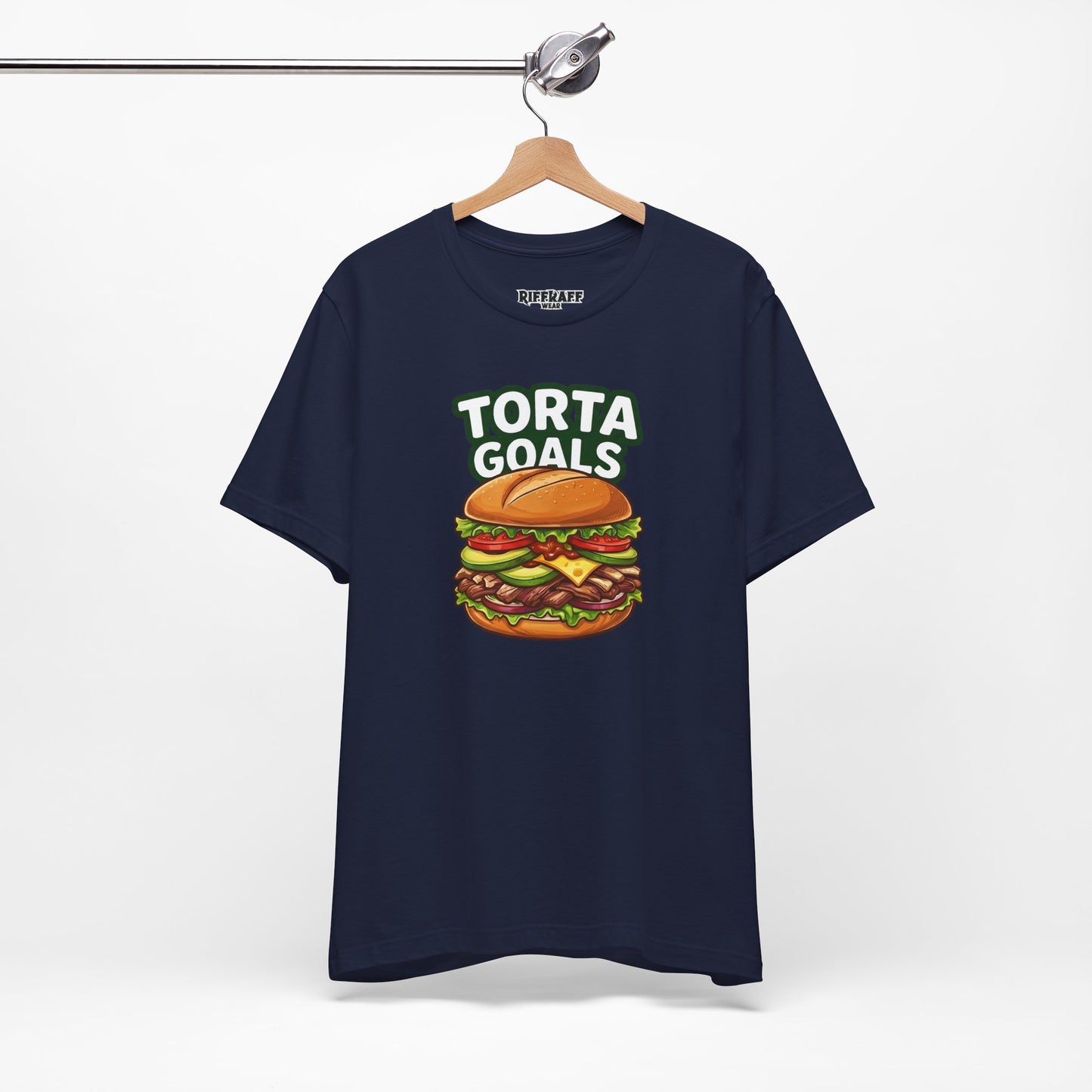 T-Shirt - "Torta Goals" Burger Graphic Tee - Riff Raff Wear