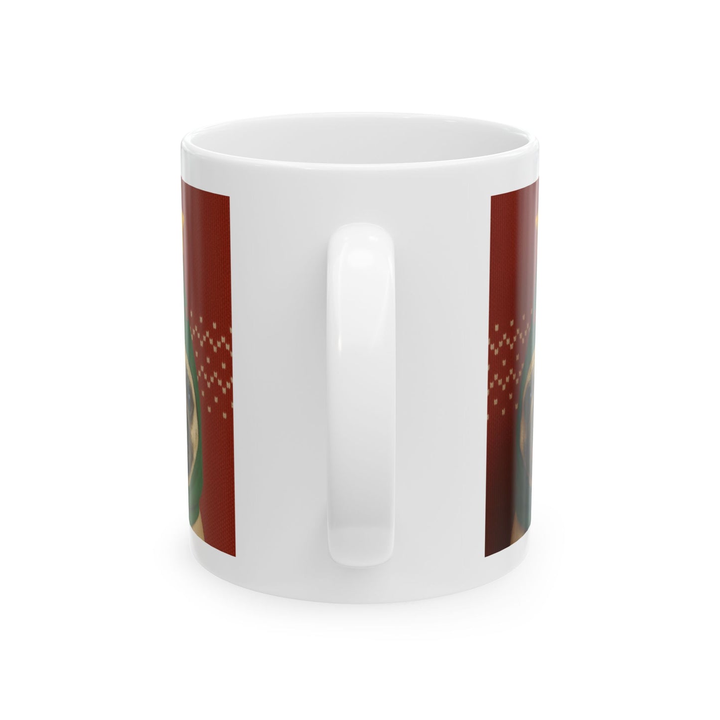 Festive Goddess Ceramic Mug - Perfect for Coffee Lovers, Christmas Gifts, Holiday Decor, New Year Celebrations - Riff Raff Wear