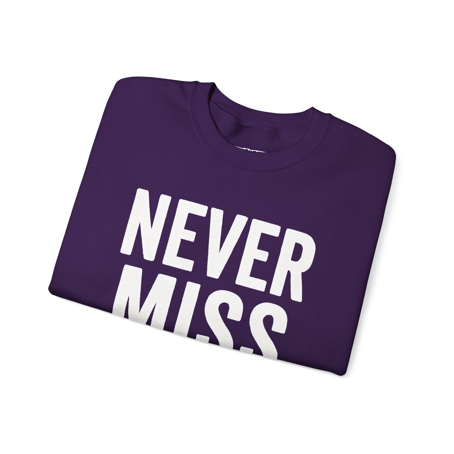 "Never Miss Monday" Crewneck Sweatshirt - REBEL REPUBLIC - Riff Raff Wear