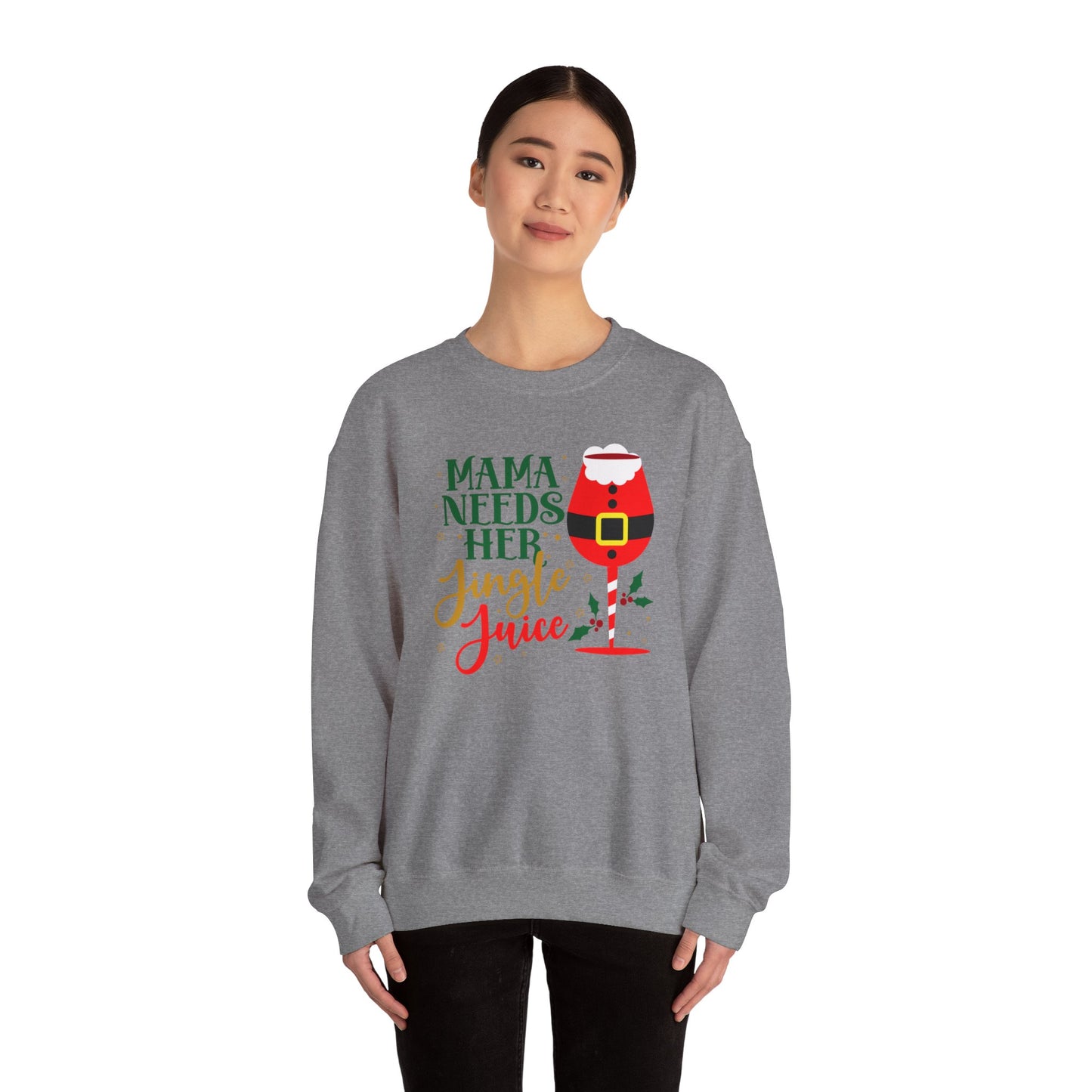 Riff Raff Wear Jingle Juice Unisex Heavy Blend™ Crewneck Sweatshirt