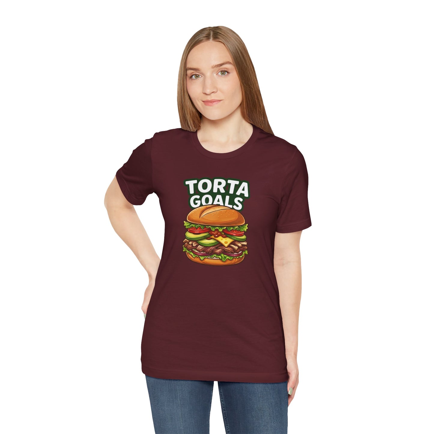 T-Shirt - "Torta Goals" Burger Graphic Tee - Riff Raff Wear