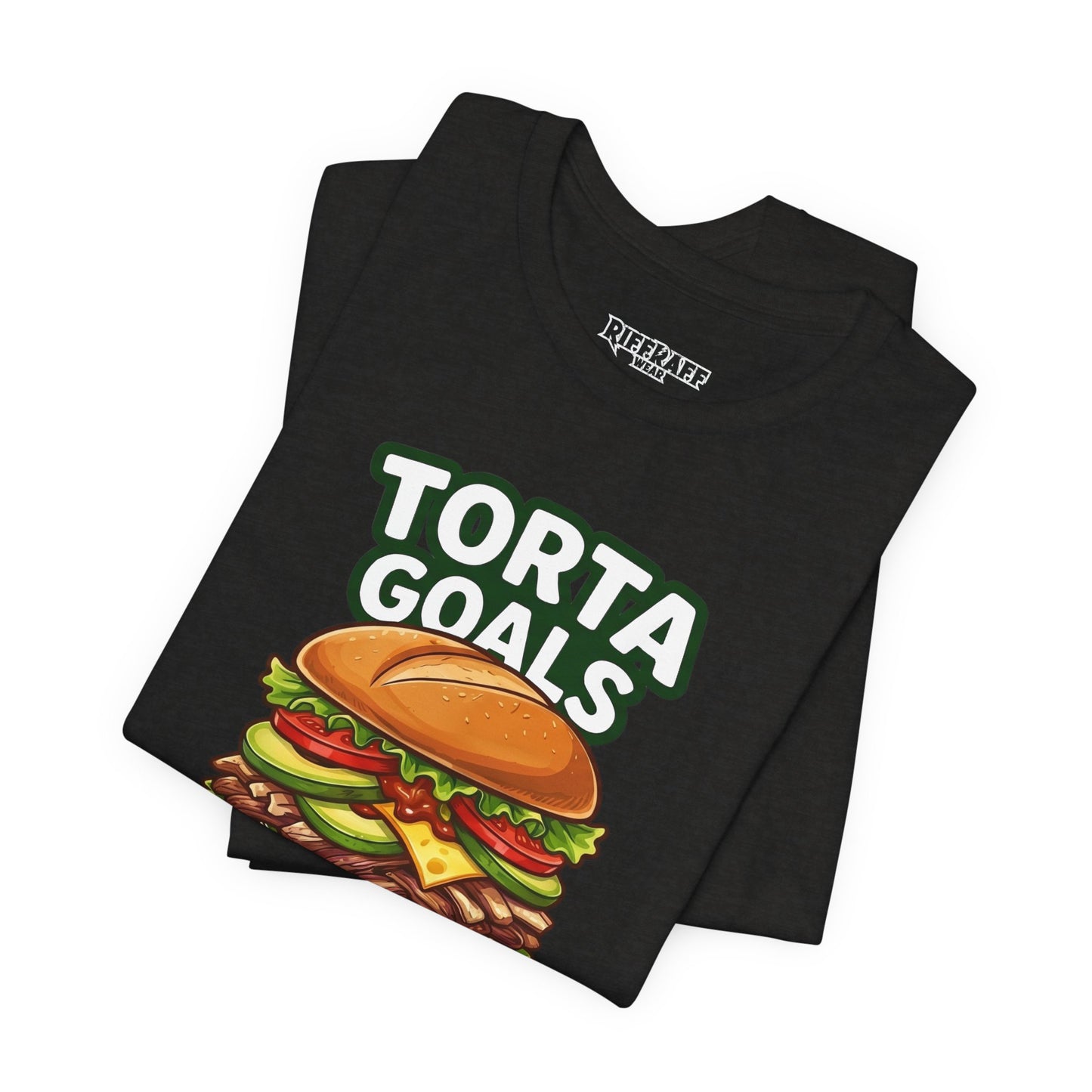 T-Shirt - "Torta Goals" Burger Graphic Tee - Riff Raff Wear