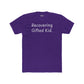 Recovering Gifted Kid Unisex Cotton Crew Tee - Casual Humor Shirt for Gifted Students and Adults -Riff Raff Wear
