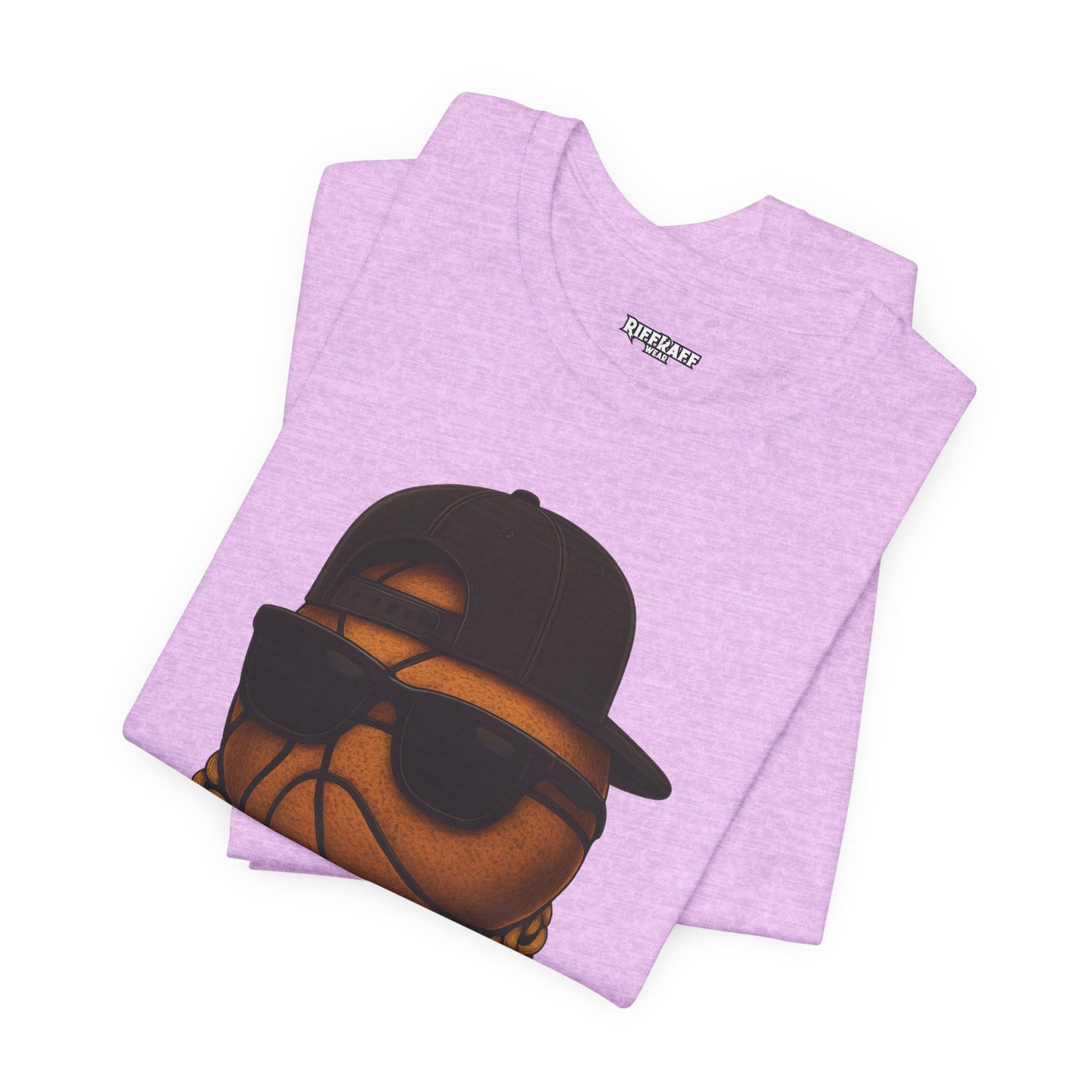 Basketball Bling Tee — Cool Hip-Hop Ball Graphic T-Shirt