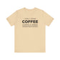 Dad Funny Coffee Unisex Jersey Short Sleeve Tee