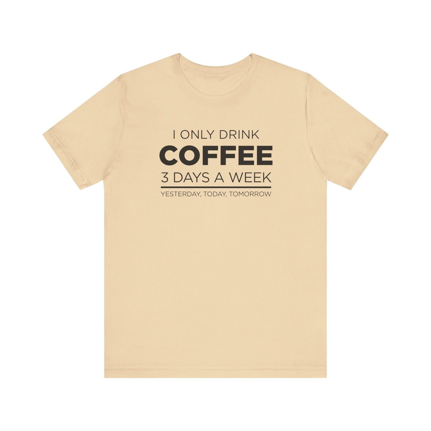 Dad Funny Coffee Unisex Jersey Short Sleeve Tee