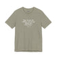 Fate leads the willing and drags along the reluctant - Unisex Jersey Short Sleeve Tee  Mind Forge -Raff Raff Wear