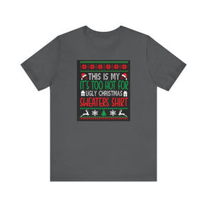 Riff Raff Wear Ugly Christmas Shirt Unisex Jersey Short Sleeve Tee