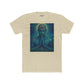 Meditative Unisex Cotton Crew Tee  Zen Art Design - Riff Raff Wear