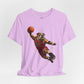 Bulldog Dunk Basketball T‑Shirt, Retro #23 Slam Dunk Graphic Tee