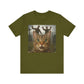Zombie Cat Halloween Tee, Cute Cat Shirt, Unisex Graphic Tee, Funny Pet Lover Gift, Halloween Costume Top - Riff Raff Wear